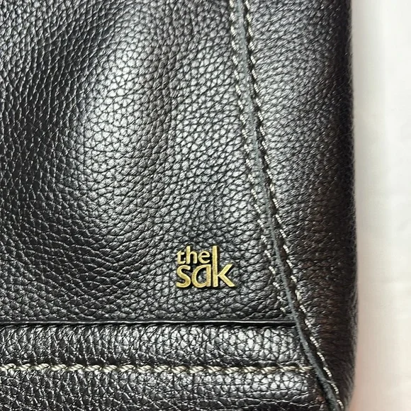 The Sak Black Leather Crossbody Bag - Picture 5 of 5